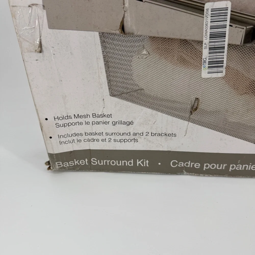 Closet Culture Basket Surround‎ Kit Champagne 0335-SRND-SG with Brackets New